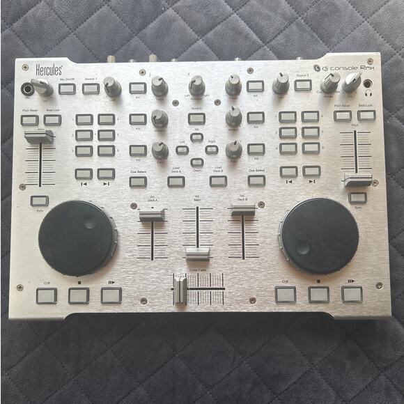 Hercules DJ Console RMX DJ MIX Controller Audio Interface (4B-090) - Picture 1 of 7